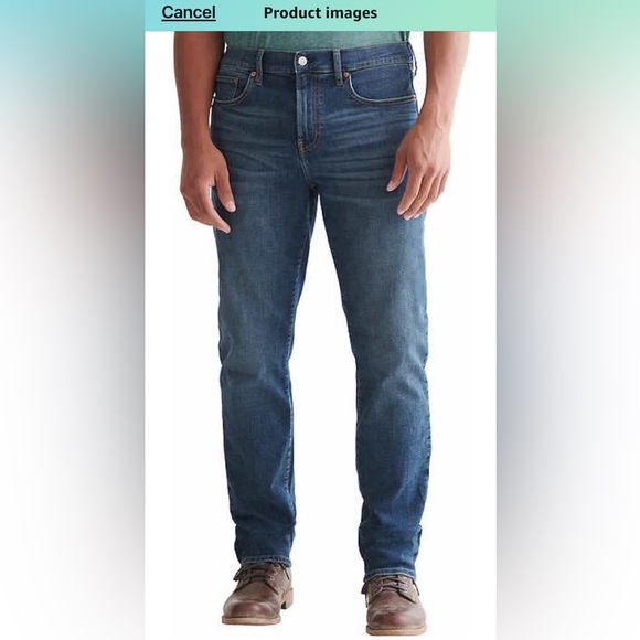 Lucky Brand Men's 221 Original Straight Fit Straight Leg Jean BNWOT size 36/32 - Picture 8 of 10